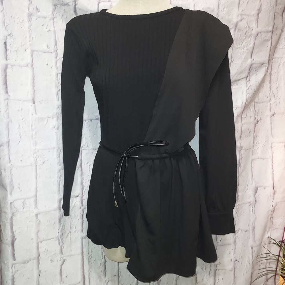 Elegant Black Women's Top